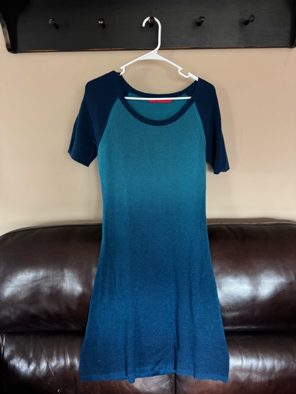 Krimson Klover Blue Ombre merino wool Knit Dress
